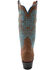 Image #5 - Ferrini Women's Ella Western Boots - Broad Square Toe , Brown, hi-res