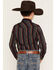 Image #4 - Cody James Boys' Striper Striped Long Sleeve Snap Western Shirt, Multi, hi-res