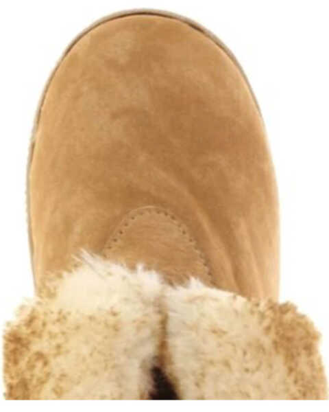 Image #6 - Lamo Footwear Girls' Faux Fur Boots , Chestnut, hi-res