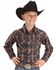 Image #3 - Wrangler Boys' Assorted Plaid Long Sleeve Pearl Snap Western Shirt, Plaid, hi-res