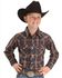 Image #3 - Wrangler Boys' Assorted Plaid Long Sleeve Pearl Snap Western Shirt , Plaid, hi-res