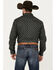 Image #4 - Wrangler Retro Men's Premium Medallion Print Long Sleeve Snap Western Shirt, Black, hi-res