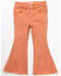 Image #1 - Shyanne Toddler Girls' Colored Flare Jeans, Rose, hi-res