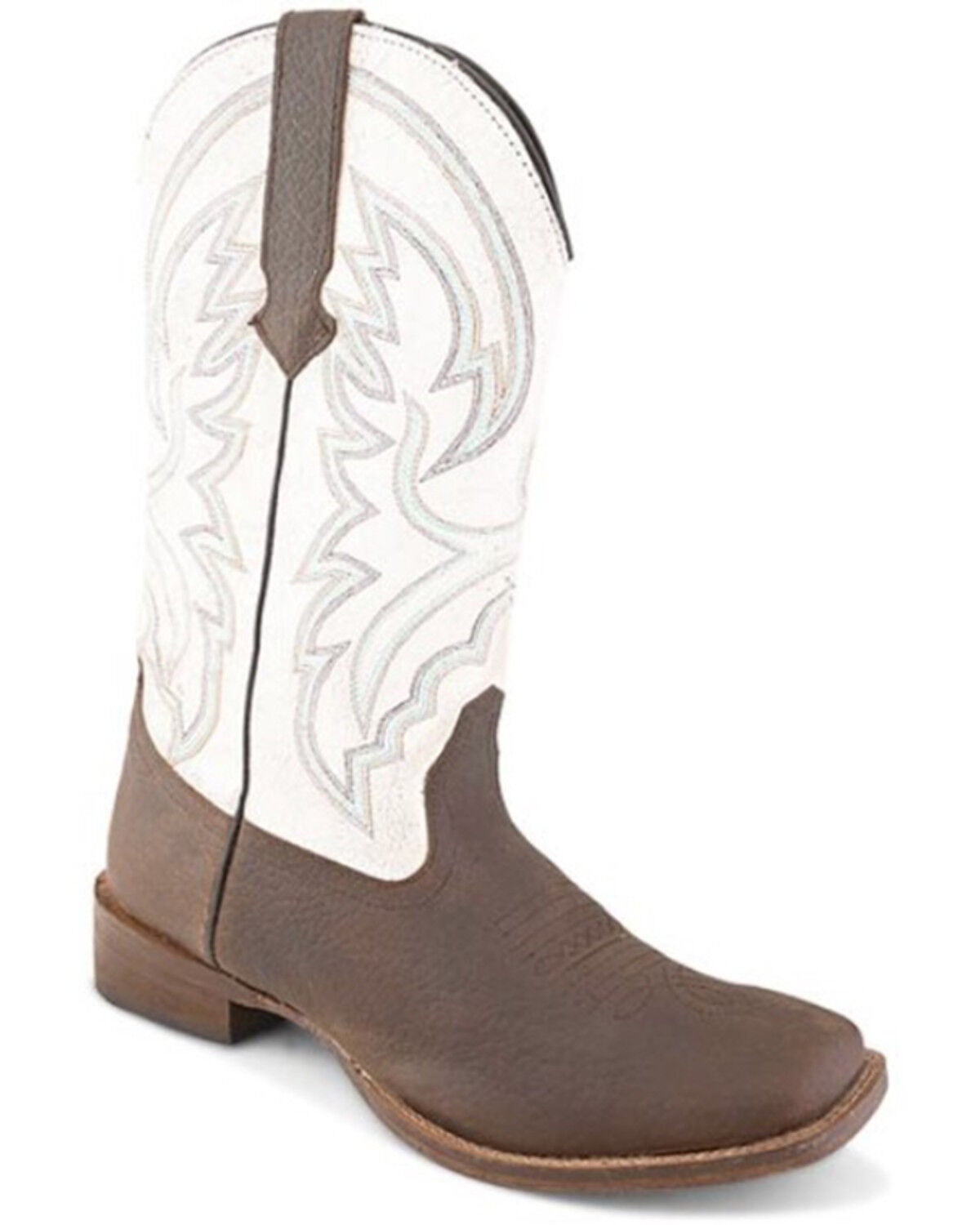 Image #1 - Roper Women's Lindsey Western Boots - Broad Square Toe, Tan, hi-res