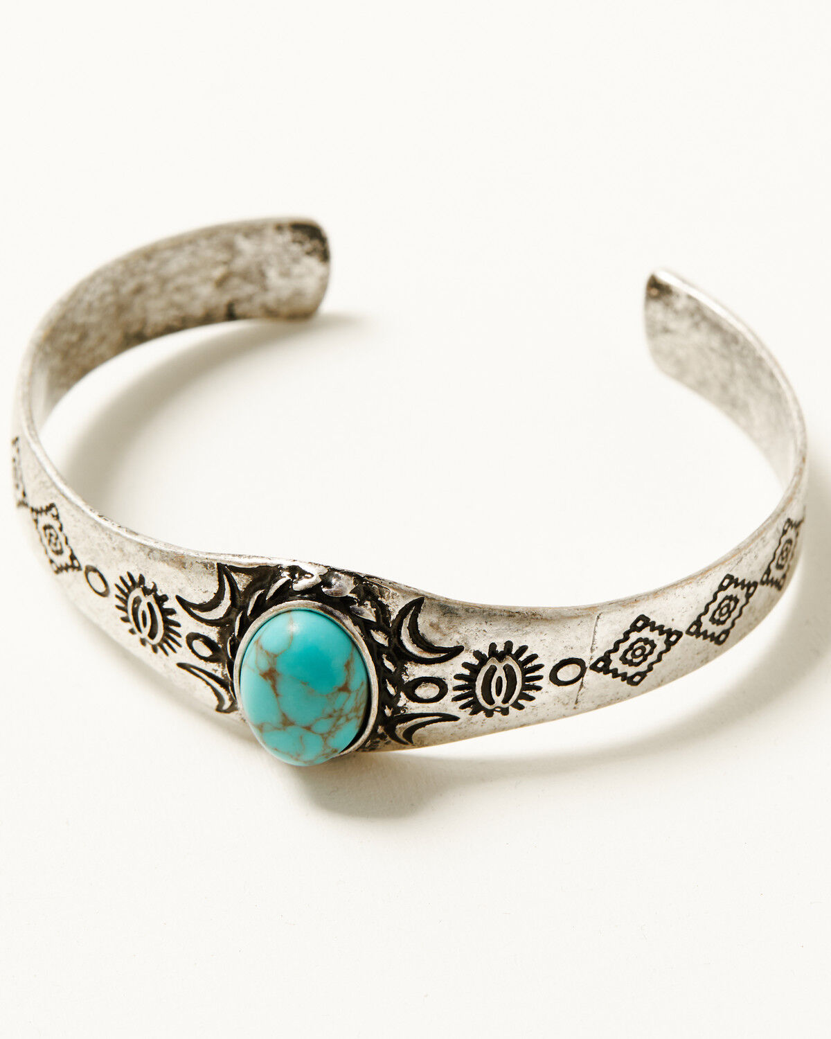 Image #2 - Shyanne Women's Heart Rodeo Sunset Bracelet Set - 4 Piece, Turquoise, hi-res