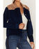 Image #3 - Idyllwind Women's Oak Hill Corduroy Color Block Jacket, Dark Blue, hi-res
