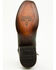 Image #7 - Corral Men's Exotic Caiman Western Booties - Square Toe, Chocolate, hi-res