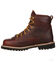 Image #3 - Georgia Boot Men's 6" Waterproof Lace-To-Toe Work Boots - Soft Toe, Brown, hi-res