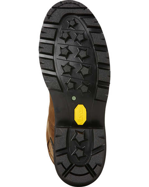 Ariat Men's Brown Powerline H20 400g Work Boots - Composite Toe, Brown, hi-res