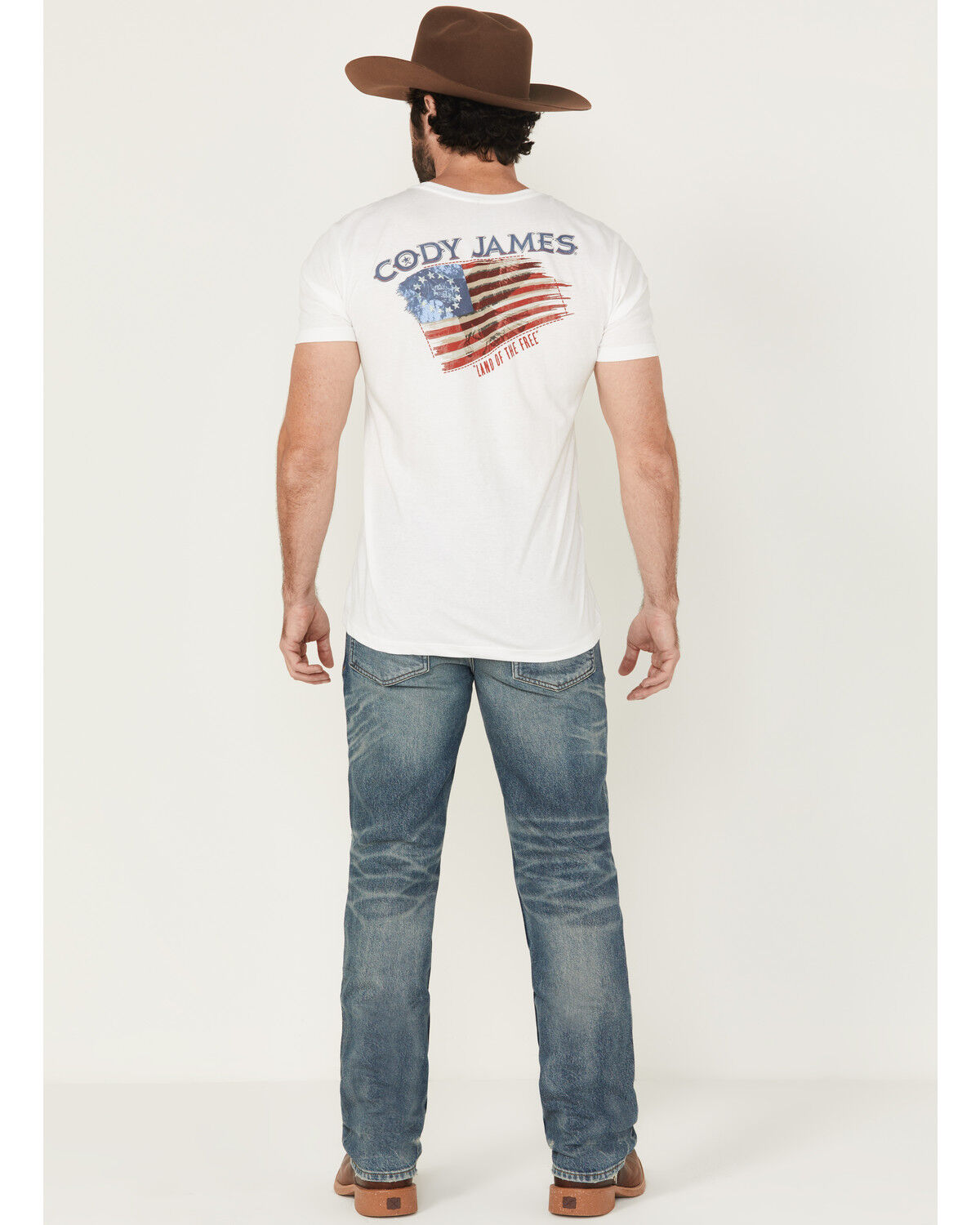 Image #3 - Moonshine Spirit Men's Decker Slim Straight Rigid Denim Jeans, Medium Wash, hi-res