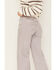 Image #4 - Cleo + Wolf Women's High Rise Loose Straight Jeans, Purple, hi-res