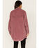 Ariat Women's On The Run Corduroy Shacket , Mauve, hi-res
