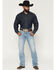 Image #1 - Ariat Men's M5 Roy Normal Light Wash Straight Leg Stretch Denim Jeans - Big, Light Wash, hi-res