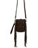 Image #2 - Scully Women's Woven Fringe Handbag, Brown, hi-res