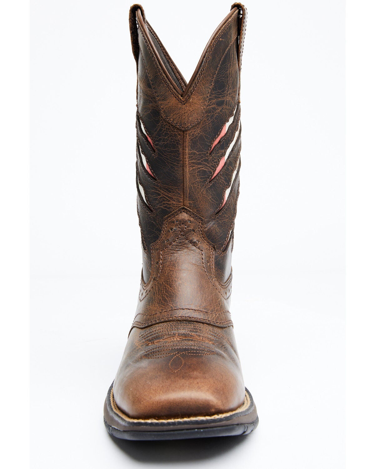 Brothers \u0026 Sons Men's Xero Gravity Lite Mexican Flag Western Boots - B
