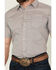 Image #3 - Gibson Men's Gold Cave Plaid Print Short Sleeve Button-Down Western Shirt, Multi, hi-res