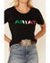 Ariat Women's Viva Mexico Logo Graphic Tee , Black, hi-res