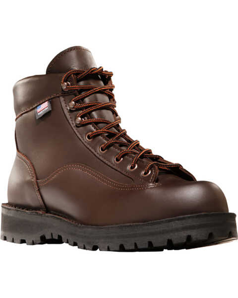 Image #1 - Danner Men's Brown Explorer 6" Outdoor Boots - Round Toe , Brown, hi-res