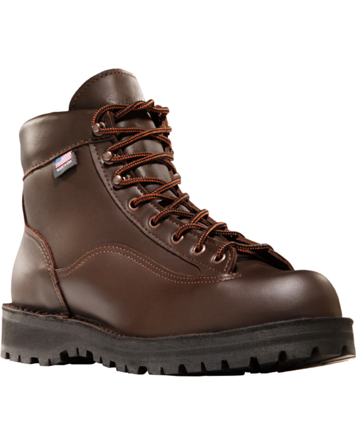 Image #1 - Danner Men's Explorer 6" Outdoor Boots - Round Toe, Brown, hi-res