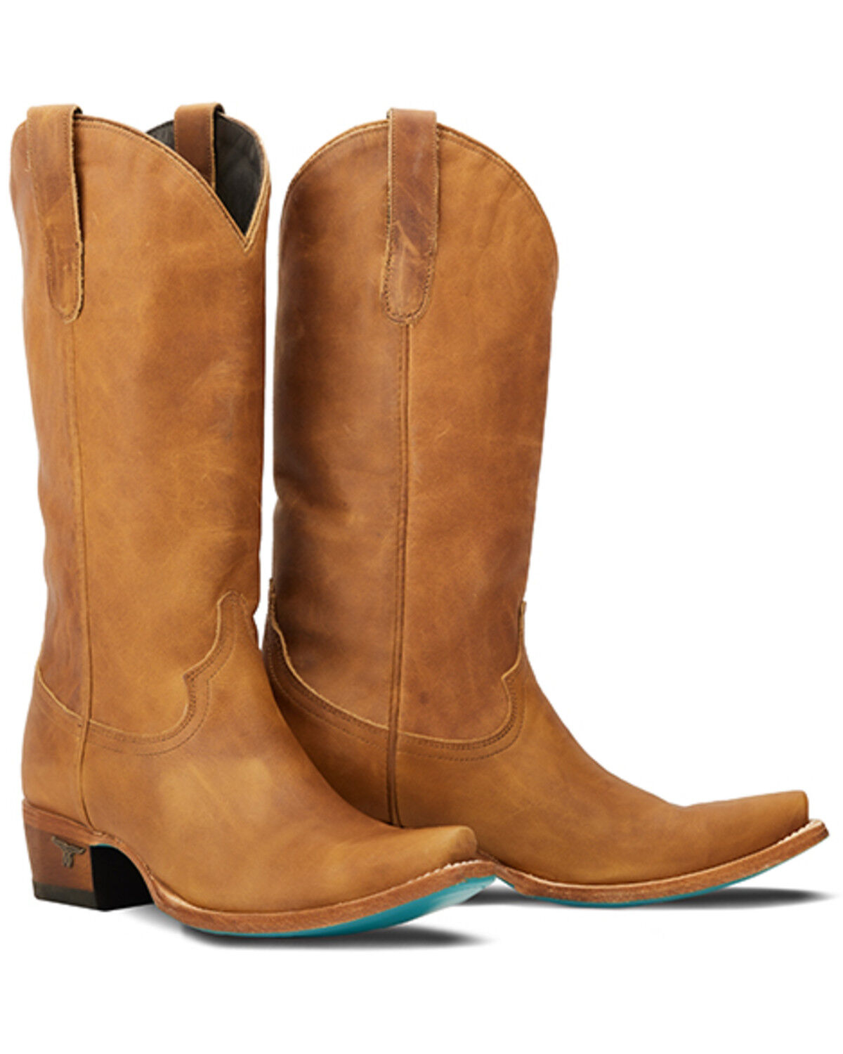 Image #1 - Lane Women's Emma Jane Western Boots - Snip Toe, Tan, hi-res