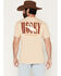 Image #1 - Hooey Men's Wild Ride Short Sleeve Graphic T-Shirt, Tan, hi-res