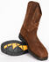 Cody James Men's Waterproof Pull On Work Boots - Composite Toe , Brown, hi-res