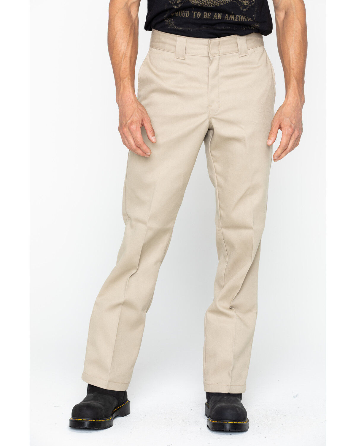 Image #2 - Dickies Men's 874 Flex Work Pants, Sand, hi-res