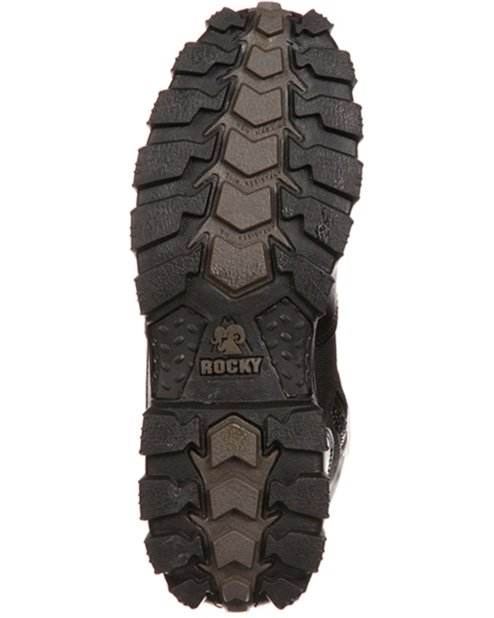 Image #8 - Rocky Men's Alphaforce Waterproof Zipper Duty Boots - Composite Toe, Black, hi-res
