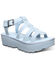 Image #1 - Bearpaw Women's High Seas Platform Sandals, Blue, hi-res