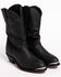 Image #4 - Shyanne Women's Patsy Slouch Western Boots - Round Toe, Black, hi-res