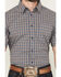 Image #3 - Cody James Men's Wildlife Plaid Print Short Sleeve Button-Down Stretch Western Shirt, Blue, hi-res