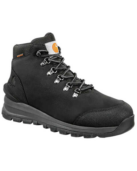 Image #1 - Carhartt Men's Gilmore 5" Hiker Work Boot - Soft Toe, Black, hi-res