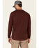 Image #4 - Hawx Men's Dark Red Original Pocket Long Sleeve Work T-Shirt, Dark Red, hi-res