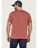 Flag & Anthem Men's Bear Mountain Summit Burnout Graphic T-Shirt , Red, hi-res