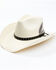 Moonshine Spirit Sharp Shooter Straw Cowboy Hat, Ivory, hi-res