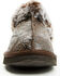 Image #4 - Very G Women's Lolly Embossed Slippers, Chocolate, hi-res