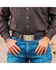 Image #3 - Montana Silversmiths Men's Longhorn Cattle Drive Belt Buckle, Silver, hi-res