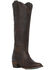 Image #1 - Lane Women's Plain Jane Tall Western Boots - Medium Toe, Cognac, hi-res