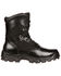 Image #3 - Rocky Men's Alphaforce Waterproof Zipper Duty Boots - Composite Toe, Black, hi-res