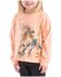 Image #1 - Carhartt Toddler Girls' Wild Horse Long Sleeve Graphic Tee, Peach, hi-res