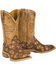 Image #2 - Tin Haul Women's Conquer the World Western Boots - Broad Square Toe , Tan, hi-res