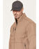 Image #2 - Ariat Men's Rebar Stretch Canvas Softshell Jacket, Brown, hi-res