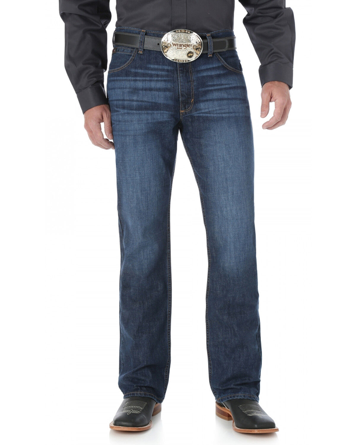 Image #3 - Wrangler 20X Men's Dillon Slim Straight Leg Jeans, Denim, hi-res