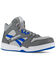 Reebok Men's High Top Work Shoes - Composite Toe, Grey, hi-res