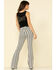 Image #2 - Rock & Roll Denim Women's Stripe High Rise Flare Jeans, , hi-res