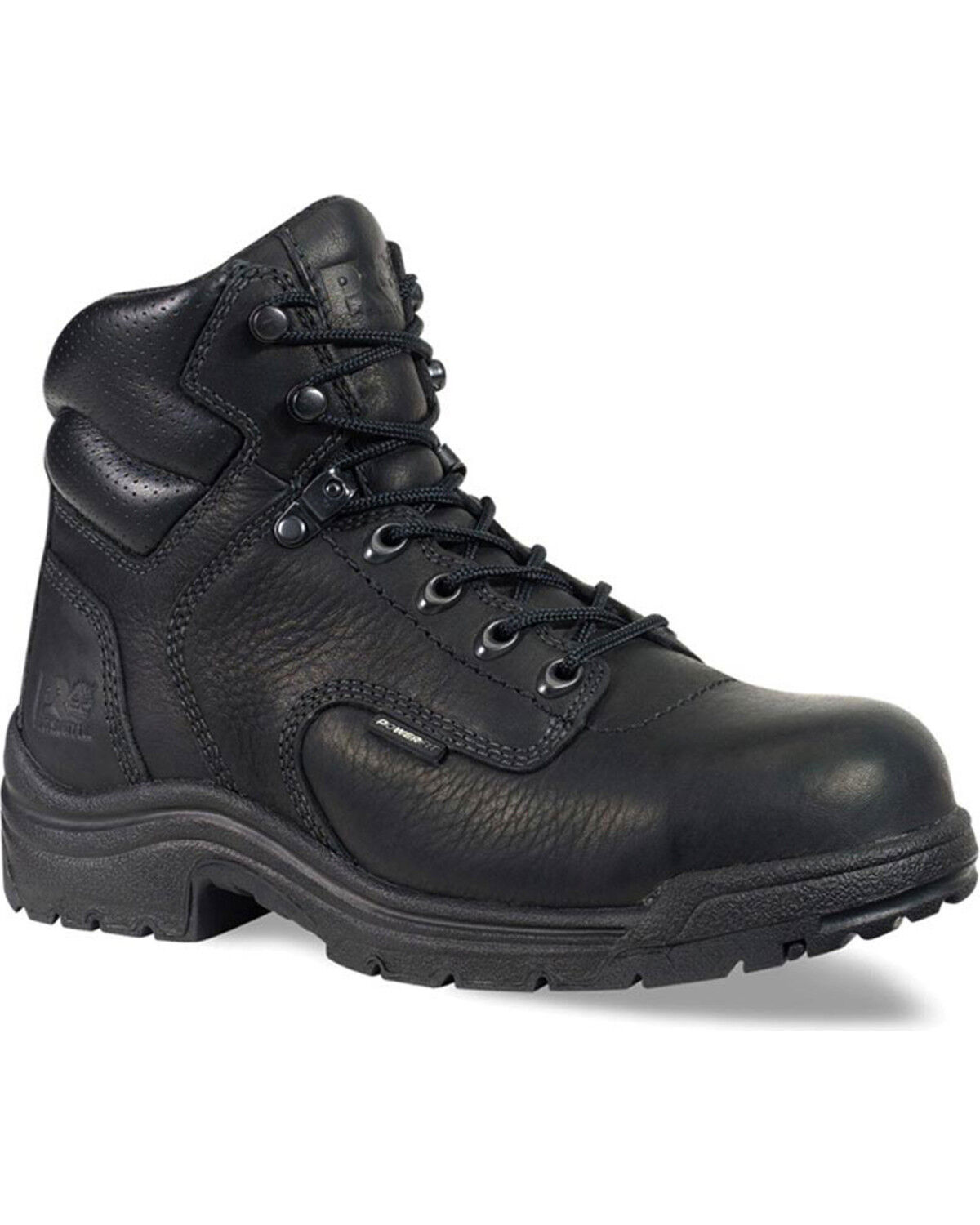 Image #1 - Timberland PRO Women's TITAN 6" Work Boots - Composite Toe, Black, hi-res