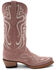 Image #2 - Ferrini Women's Belle Western Boots - Snip Toe , Pink, hi-res