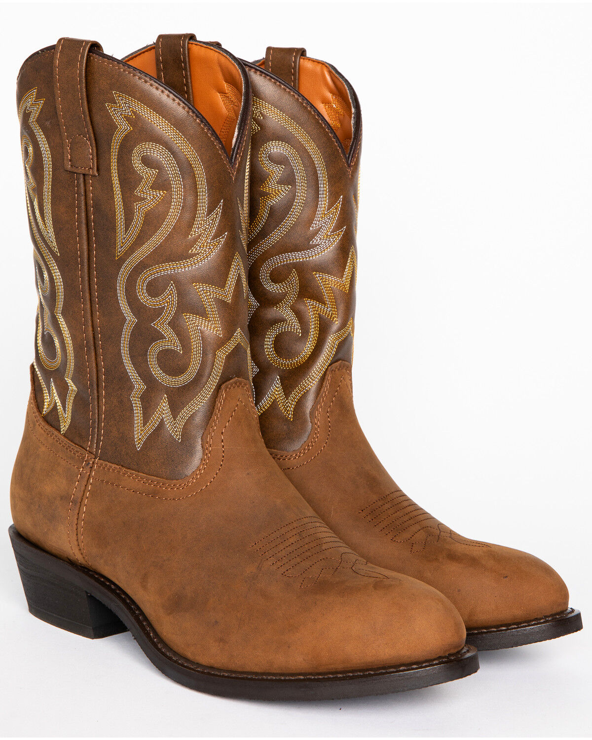 lucchese men's embroidered western boots