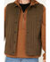 Image #3 - Brothers and Sons Men's Granger Duck Trucker Vest, Dark Green, hi-res