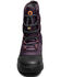 Image #4 - Bogs Girls' Skyline Snowcata Winter Boots - Round Toe, Purple, hi-res